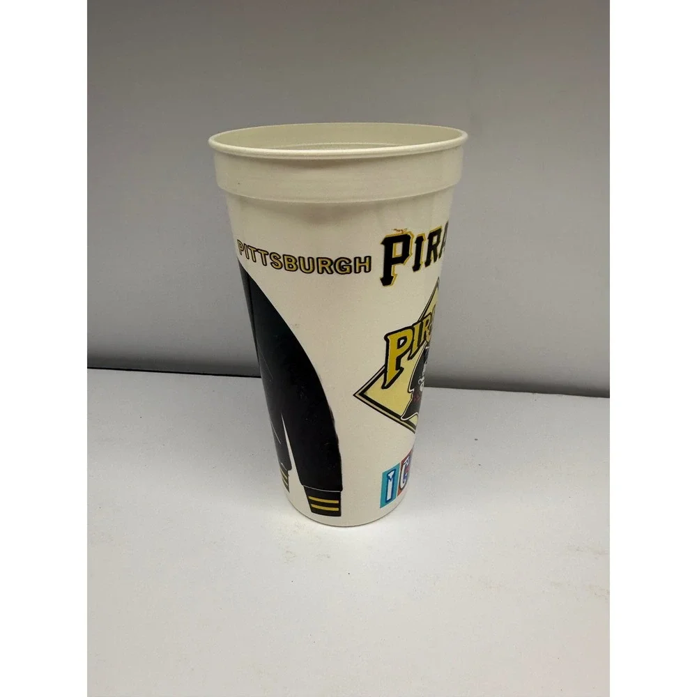 Vintage Pittsburgh Pirates ICEE Souvenir Cup MLB Baseball Dugout Jacket Graphic